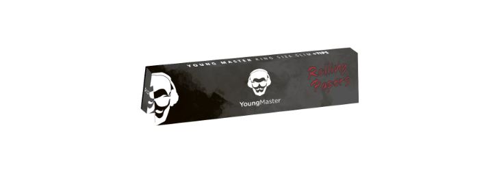 Young Master King Size Slim + Tips - Magnet Close Black