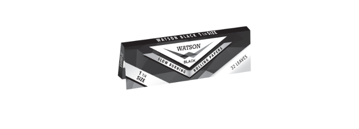 Watson 1 1/4 - Closing Flap Black