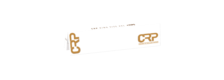 CRP King Size XXL + Tips - Closing Flap White