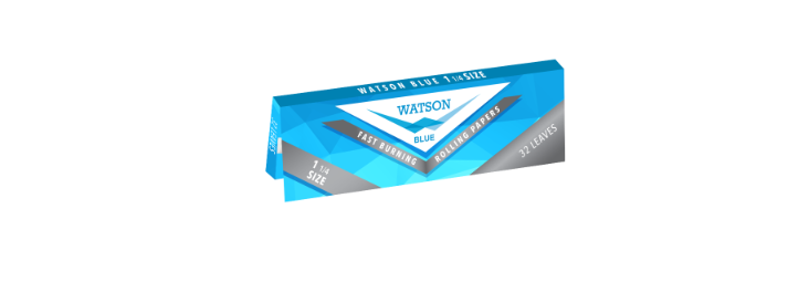 Watson 1 1/4 - Closing Flap Blue