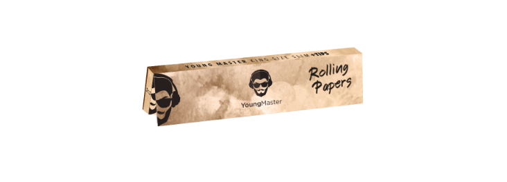 Young Master King Size Slim + Tips - Magnet Close Brown