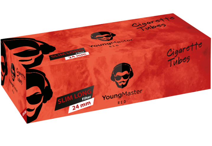 Young Master Slim Size Red Long 200