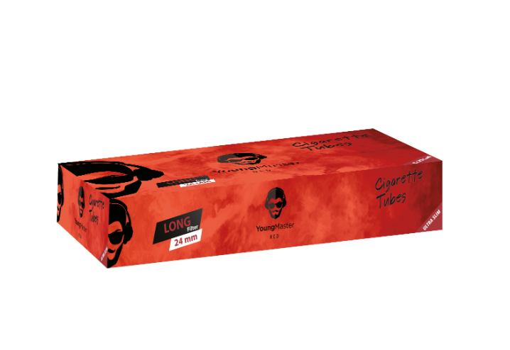 Young Master Ultra Slim Red Long 100